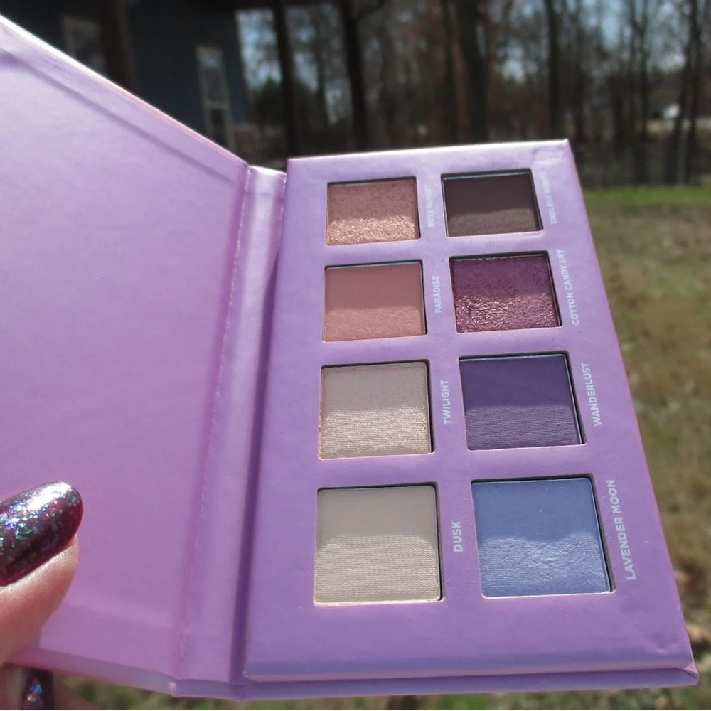 Ulta Beauty Violet Hour Eyeshadow Palette and Lip Gloss Set